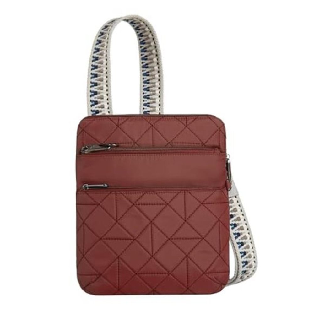 Anti Theft Crossbody Bag Slim Travel Bag RFID Blocking Lightweight Everyday Purs